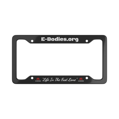 E-Bodies Aluminum License Plate Frame